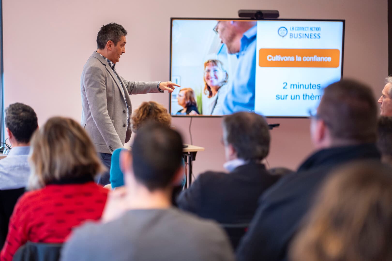 Vue d'ensemble d'une session La Connect à Bordeaux
