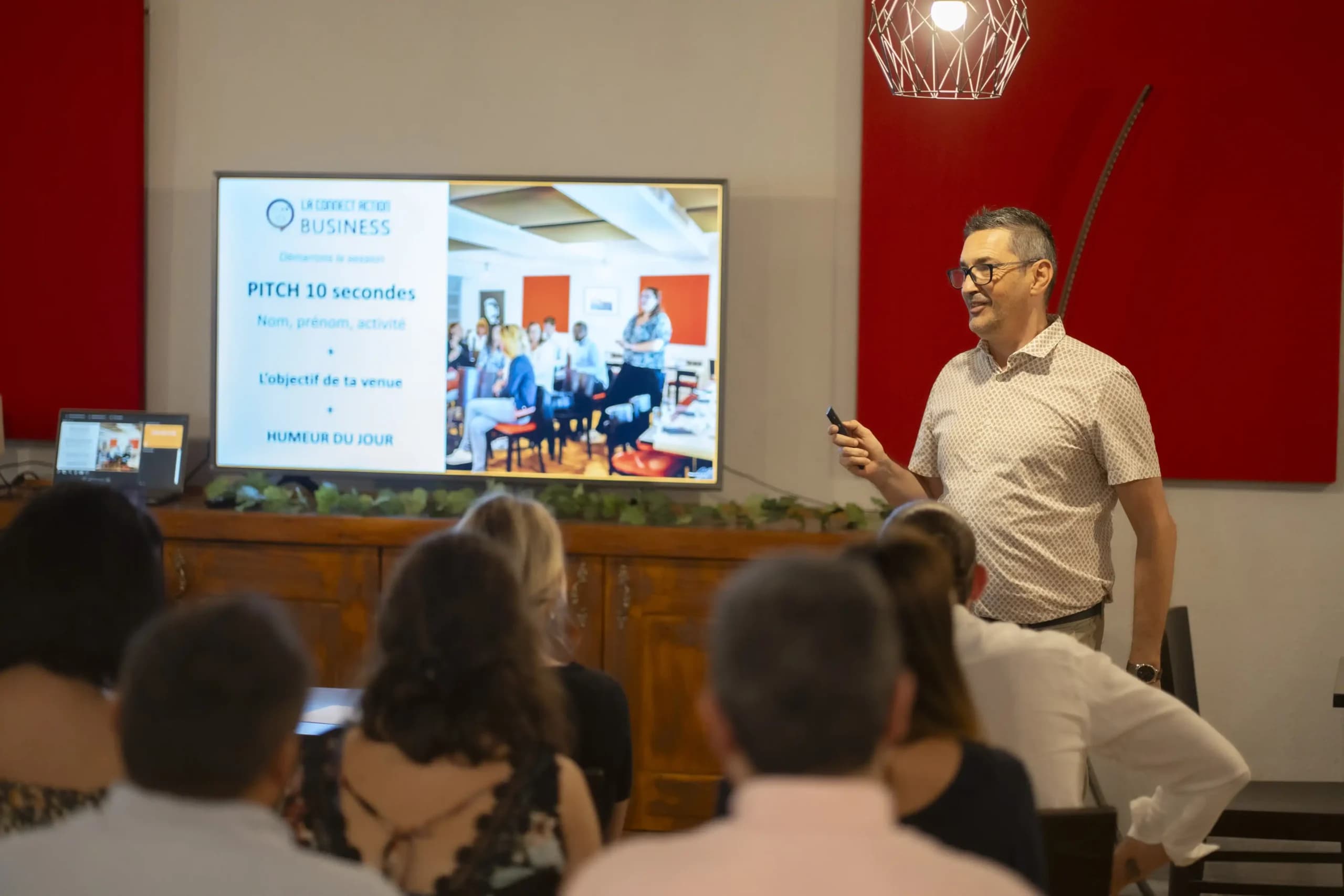 Présentation club d'affaires LCAB Blagnac
