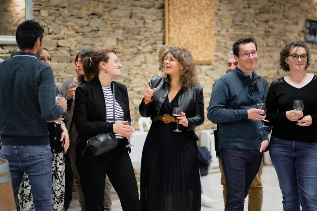 Salle pleine lors d'une session La Connect à Agen